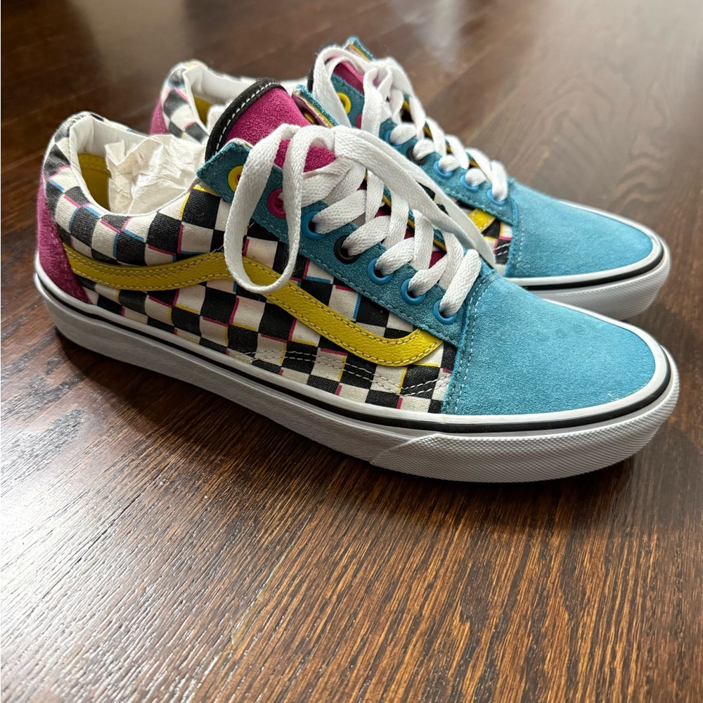 Vans Multicolor Checkered Sneakers